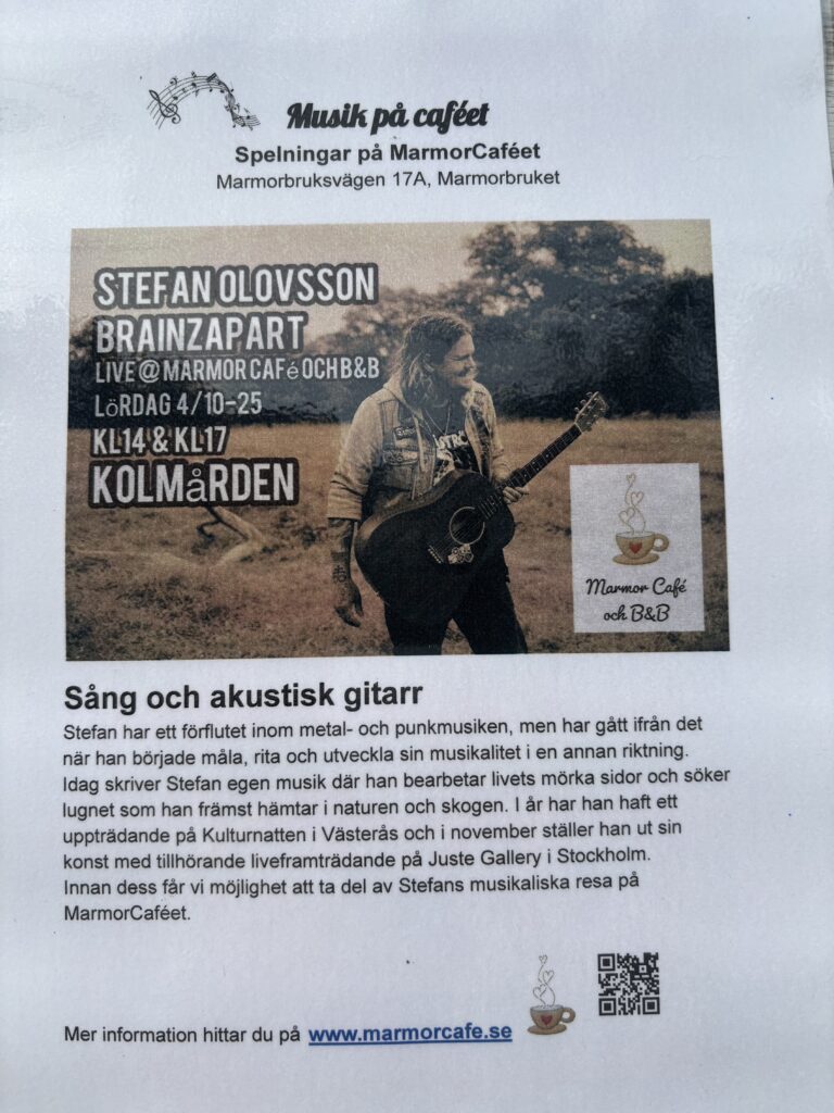 Musik på Marmorcafé